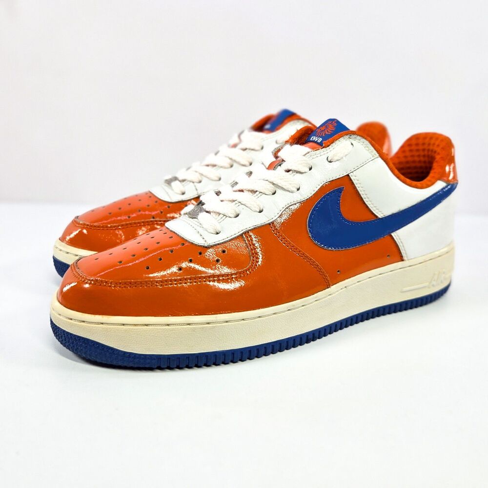 Nike Air Force 1 Low Premium Holland World Cup Patent Orange Size 10M 309096-811